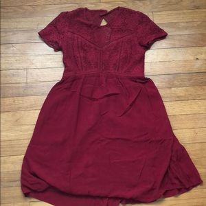 Abercrombie and Fitch red dress